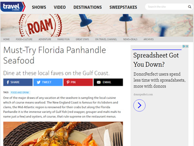 Must-Try Florida Panhandle Seafood